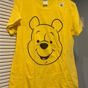 Yellow Winnie the Pooh Graphic Short Sleeve Tee - Disney
